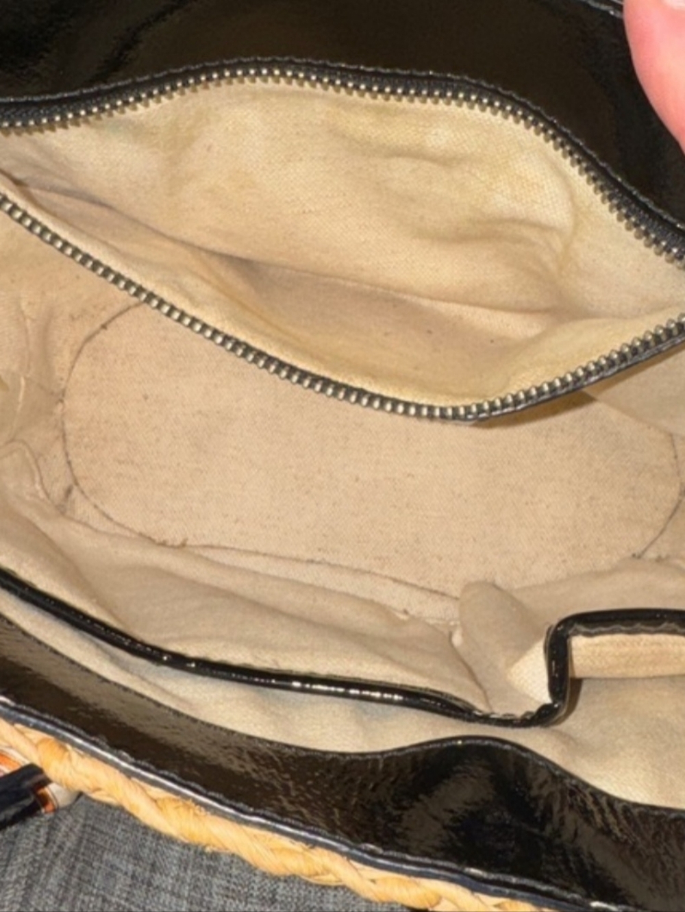 Michael Kors Santorini Natural Straw Tote - Picture 12 of 16